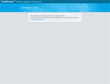Tablet Screenshot of carnegie-collierrotary.org